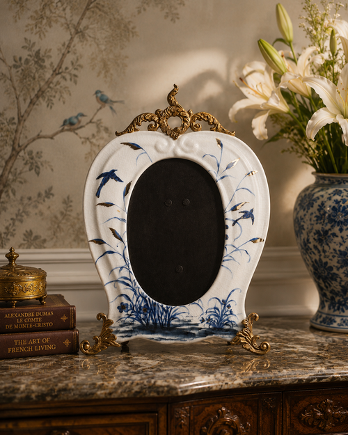 Oriental Garden Photo Frame