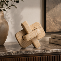 Interlock Marble Stone Sculpture