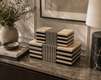 Monochrome Stripe Decorative Box Set