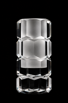 Prism Crystal Candle Holder - Medium