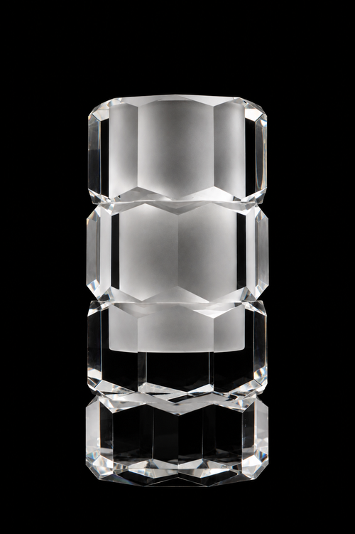 Prism Crystal Candle Holder - Medium