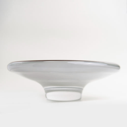 Clear Contour Glass Dish
