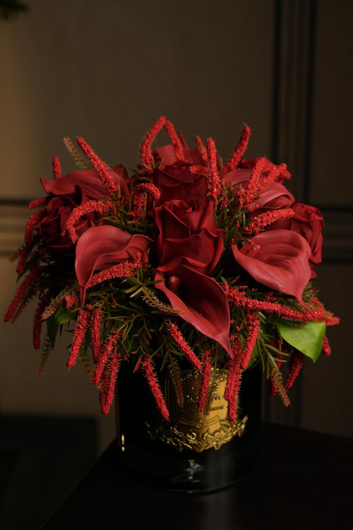 Burgundy Christmas Bouquet
