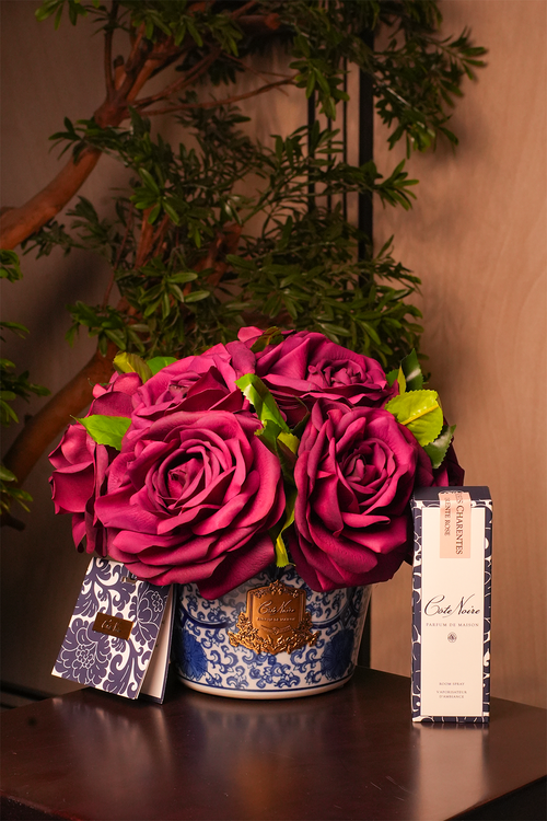 Vintage Red Peonies