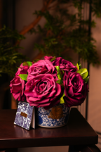 Vintage Red Peonies